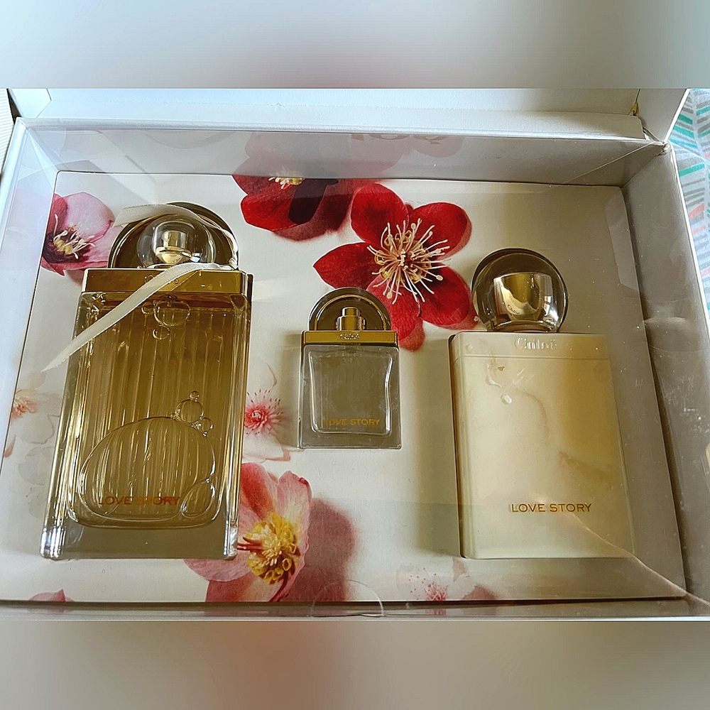 Chloe Love Story Perfume 3 Piece Gift Set